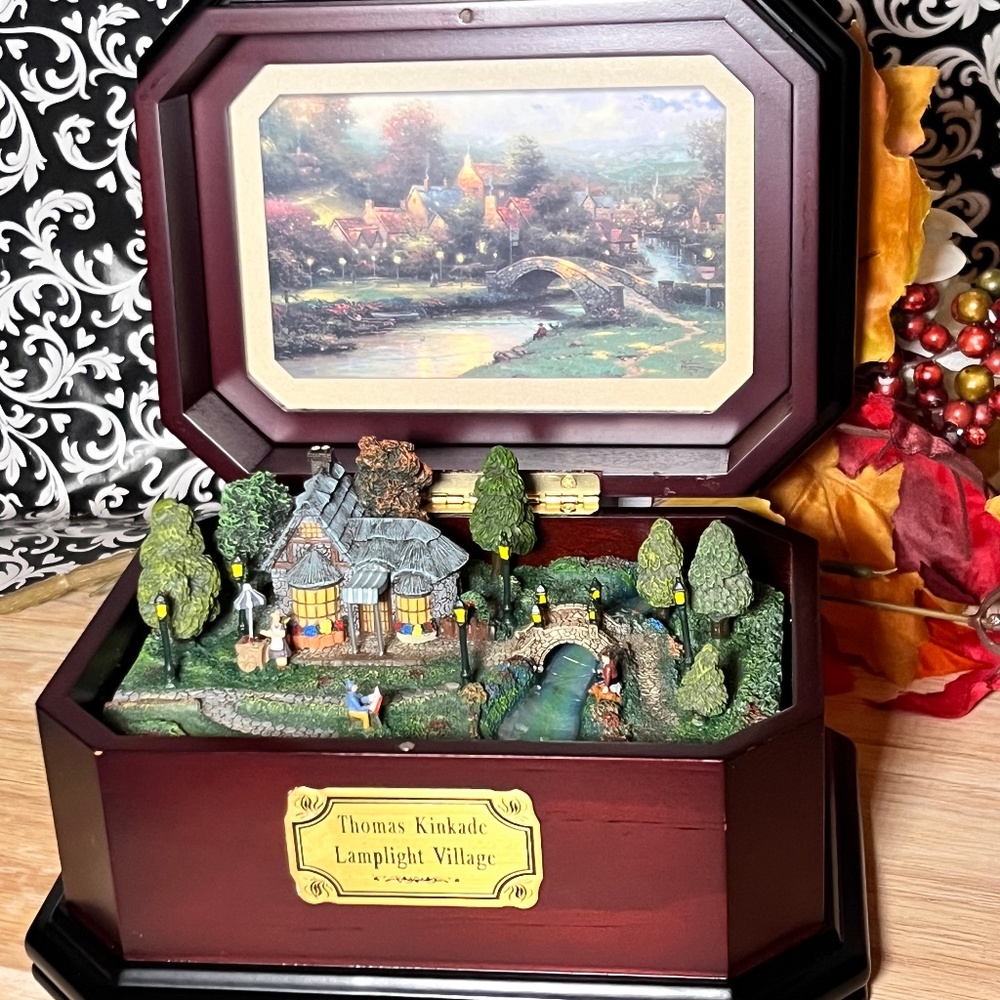 Rare vintage marked musical Box